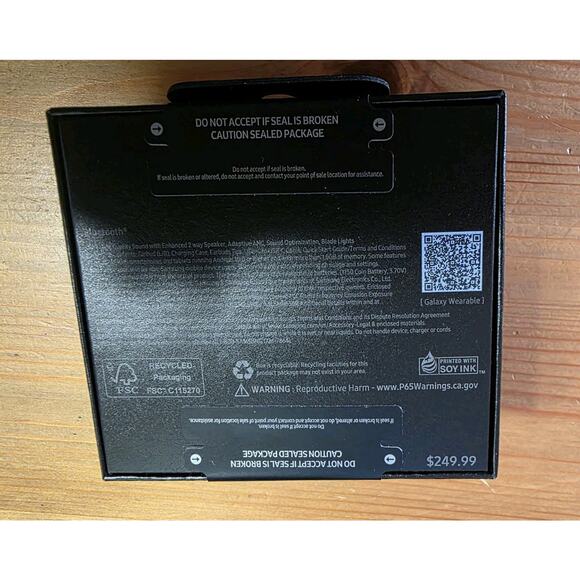 White Samsung Galaxy Buds3 Pro SM-R630 True Wireless Bluetooth Earbuds BRAND NEW - Picture 3 of 3